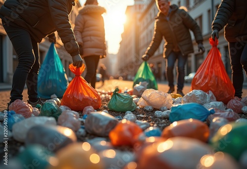 Motivating Volunteer Effort Recycling Nature Conservation Adventure Raw Action Cleanup