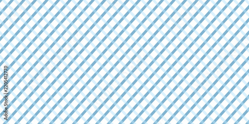 A seamless pattern of light blue and white checkered stripes creates a visually calming and symmetrical backdrop.
