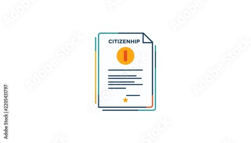 Citizenship Certificate Document Identity Legal Registration