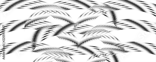 Minimalist white abstract monochromatic brush stroke feather vector background for modern presentation slide, banner, cover design, and artistic wallpaper backdrop