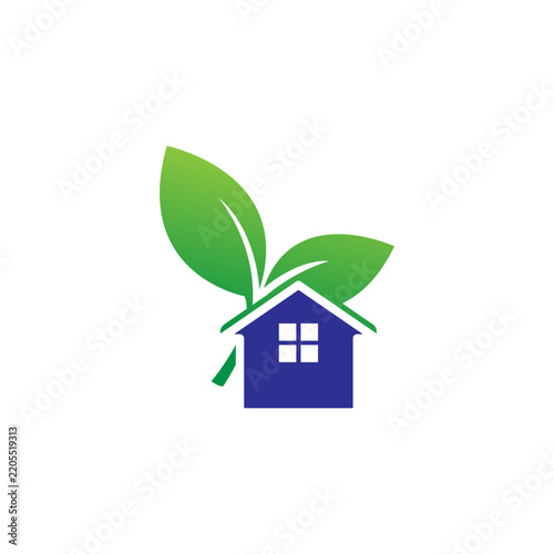 Eco House Real Estate and Sustainable Living Logo