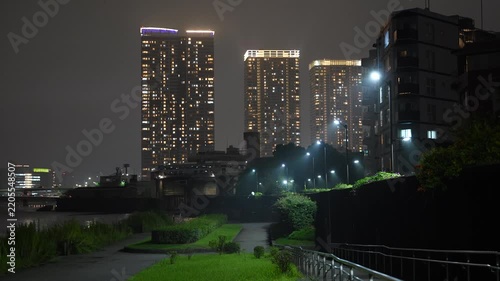 石川島公園　夜景　2026年9月
