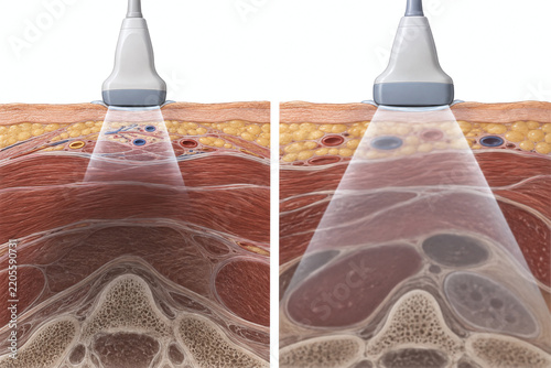 Ultrasound Frequency Tradeoff Between Resolution and Tissue Penetration