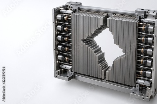 Multileaf Collimator Shaping Precision Tumor Radiation Beam