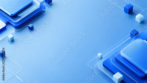 abstract background with blue lines