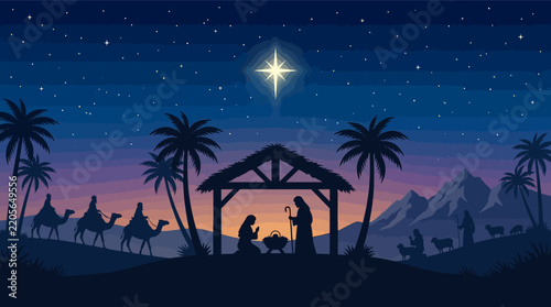 Madonna and Child Vector Illustration in Circular Frame, Virgin Mary Holding Baby Jesus Christian Religious Icon