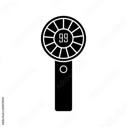 Fan portable icon on white background