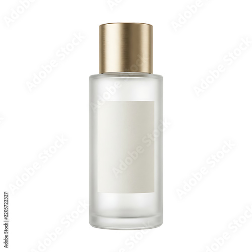 Cosmetic Bottle Mockup Isolated On Transparent Background
