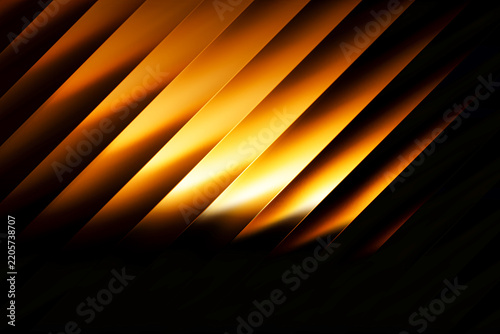 Abstract glowing vertical lines creating dynamic fiery glass pattern illustration