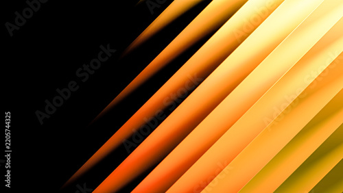 Abstract glowing vertical lines creating dynamic fiery glass pattern illustration