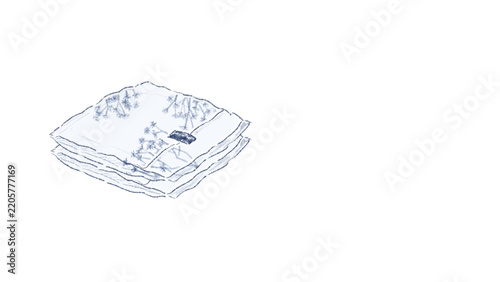 Japanese Sanitary Pad Illustration