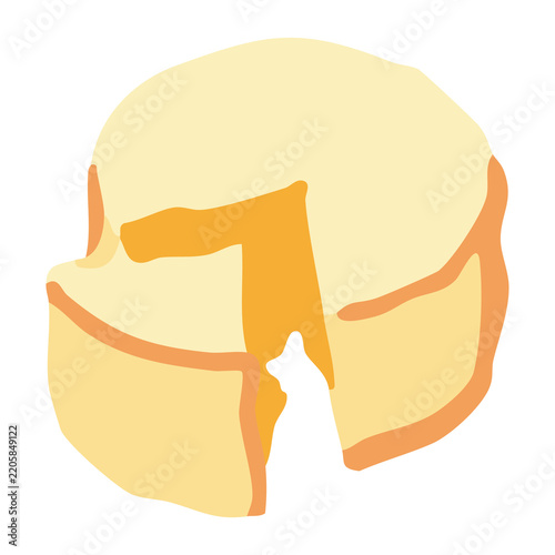 Soft Cheese Wheel Cream Dairy