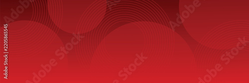 White circle geometric red abstract background. vector