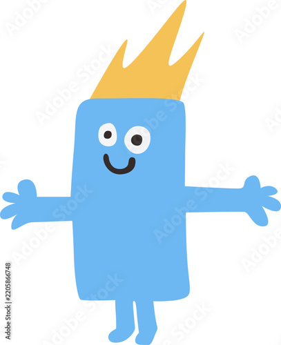 funny cartoon monster