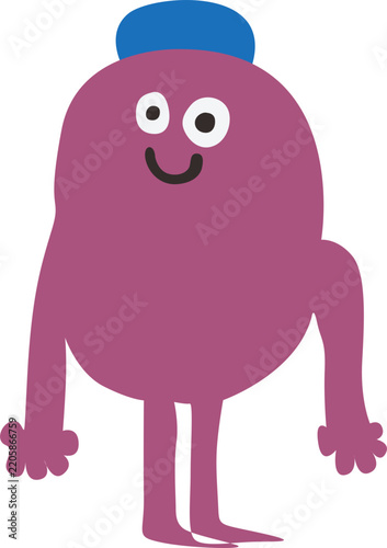 funny cartoon monster