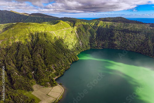 Green lake.