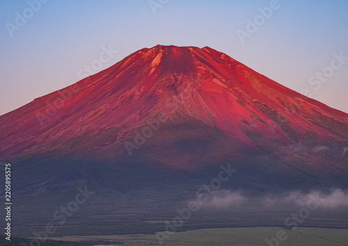 忍野村から富士山