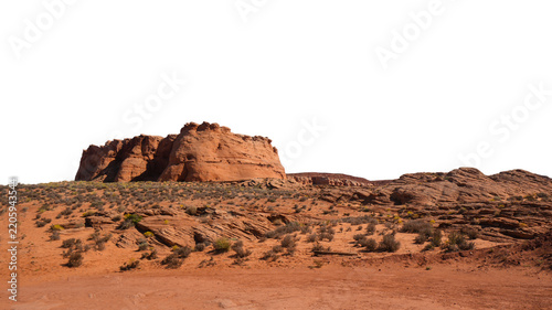 Arid desert scenery with rocky mountains and dry vegetation landscape. png.file background