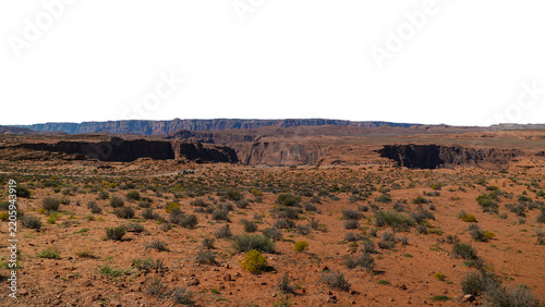 Landscape Views Going to Horseshoe Bend Antelope Canyon. png.file background