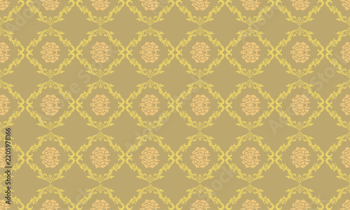 seamless damask pattern