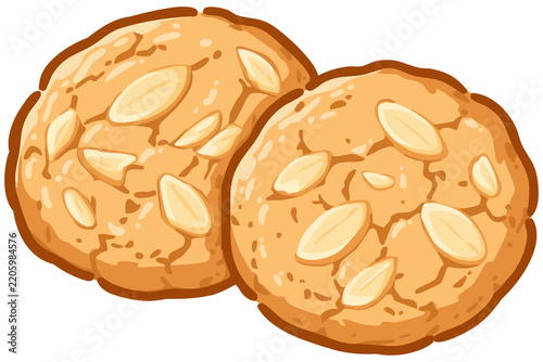 Set of Assorted Cookies with Different Flavors and Toppings
