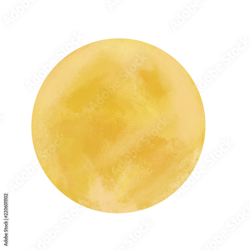 Full Moon Illustration