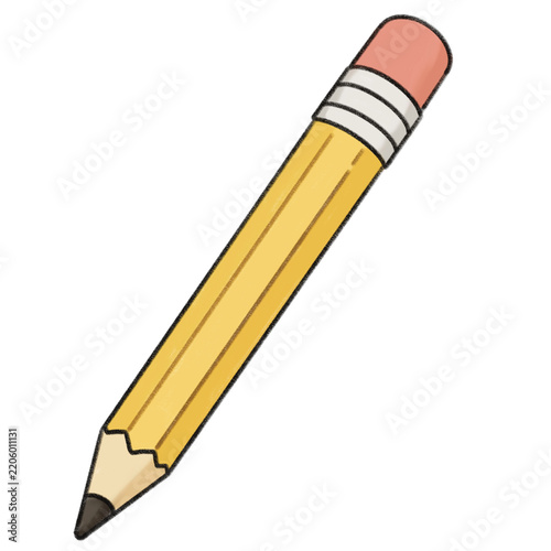 Yellow Wooden Pencil