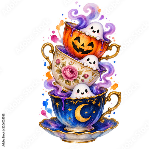 Halloween Fantasy Decorative Illustrations
