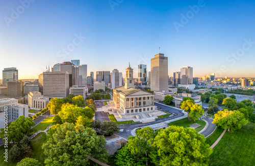 Nashville, Tennessee, USA skyline at dawn 504