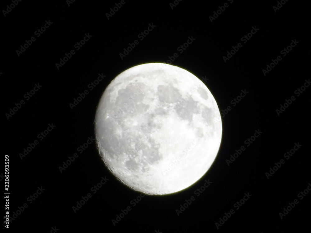Fototapeta premium moon in the night sky