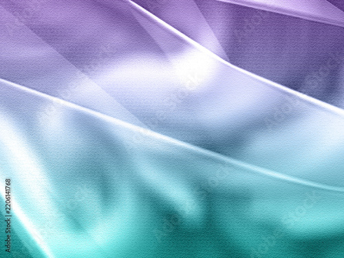 Purple Cyan Abstract Wave Background – Soft Gradient Glass Fluid Texture