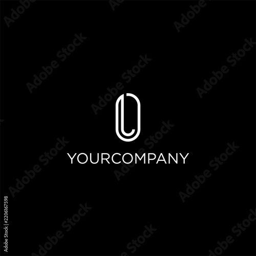 L letter minimalist logo desi...