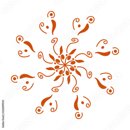 abstract floral background