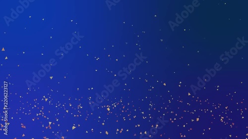 Abstract Technology Particle Background awesome Loop Animation 4K