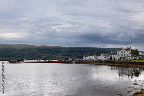 Historic Town of Inveraray on Loch Fyne, Scotland