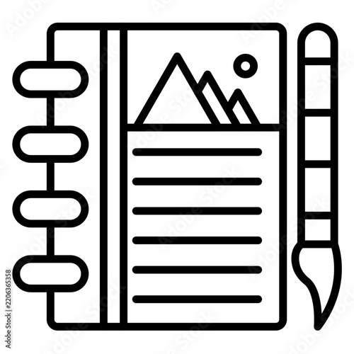 Sketchbook Icon