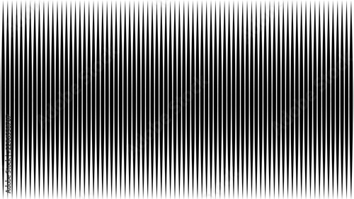 Abstract pattern of black vertical lines forming geometric on background.