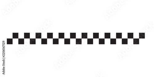Black and white striped checker pattern background. vector illustration. Chess board, checkered checkerboard for game. Grid geometric square shape. Race flag