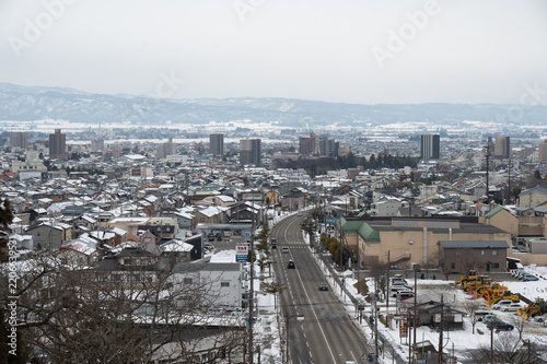 Japan Winter City