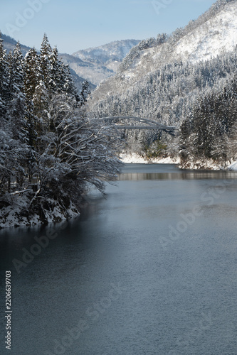 snow river