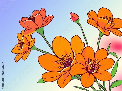 Pixel-perfect editable stroke line art icon representing blooming flowers and new beginnings, graphic design, pattern