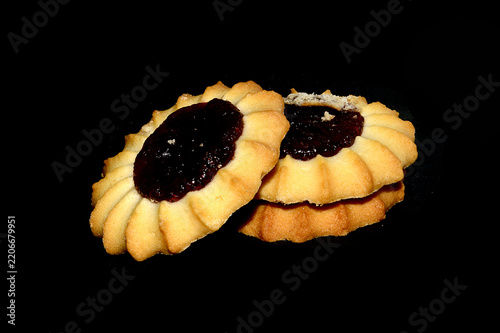 cookies isolated on white background