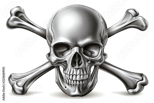 pirates symbol, AI generated