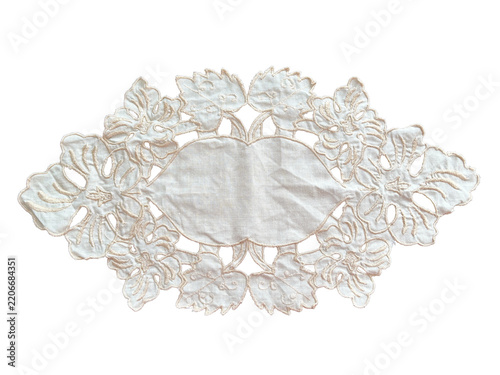 richelieu cutwork embroidery lace doily