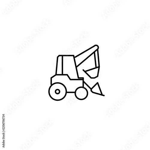 tractor and truck