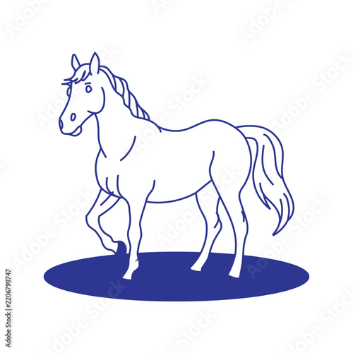 horse vector illustration