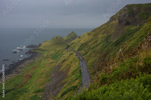 Exploring the Giant's Causeway in Northern Ireland