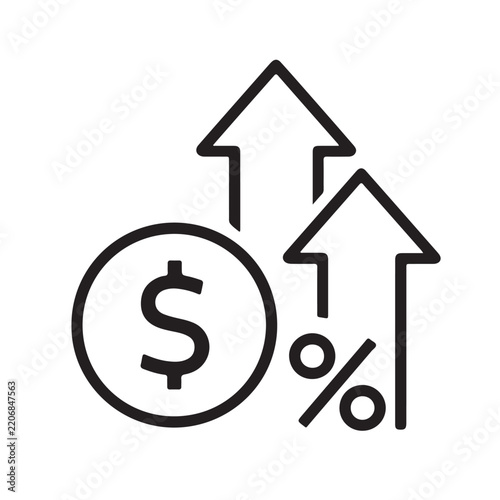 Financial Growth Icon