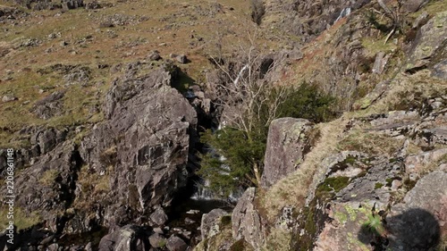 Trail up to stickle Tarn from Dungeon Ghyll