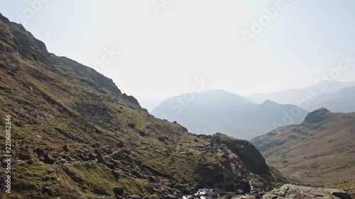 Trail up to stickle Tarn from Dungeon Ghyll